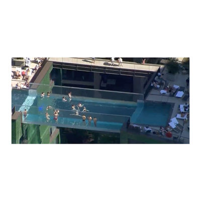 Acrilico vetro finestra vista piscina in fibra di vetro per portabile casa giardino esterno nuoto