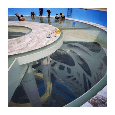 Spessore del pannello acrilico Disegno acrilico per piscina da 30 mm a 950 mm