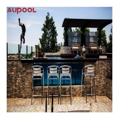 Spessore 30-950mm Personalizzato Grande sopra il terreno Cornice in acciaio Piscina per hotel