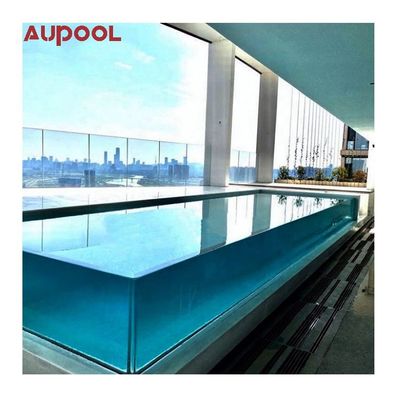 Spessore 30-950mm Personalizzato Grande sopra il terreno Cornice in acciaio Piscina per hotel