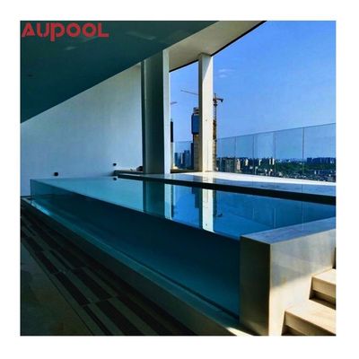 Fogli di vetro acrilico trasparente di lusso e durevole per piscine e acquari