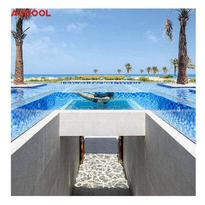 Piscina acrilica ad alta trasparenza personalizzata per spa e piscine termostatiche