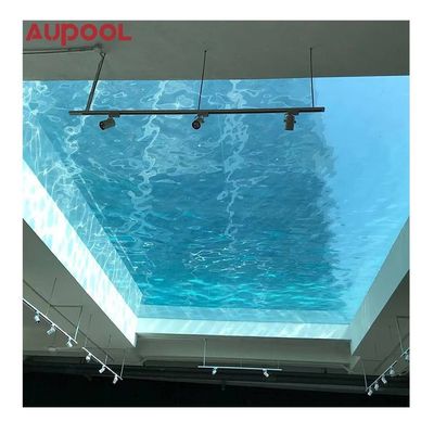 Decorazione in fibra di vetro macinato contenitore di nuoto infinito piscine piscine per personalizzazione