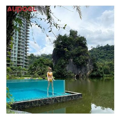 Trasforma il tuo cortile in un resort con la nostra piscina sospesa in acrilico lucite
