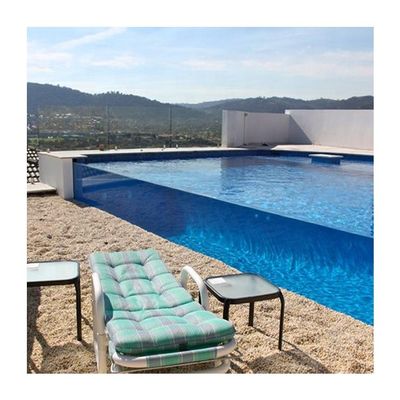 80MM Spessore trasparente Acrilico parete piscina dimensioni personalizzate pannello di vetro trasparente