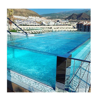 Casa giardino piscina acrilica di plastica muri acrilici prezzi per la domanda del cliente
