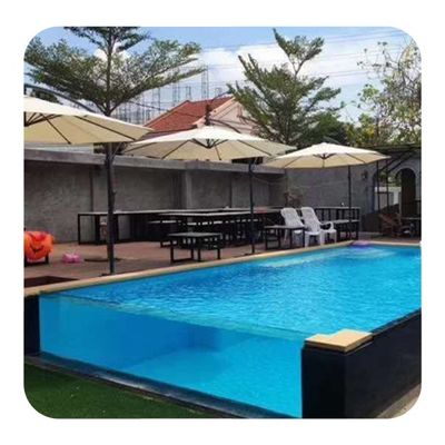 Aupool attrezzature per piscine in fibra di vetro piscina controcorrente piscina per piscine trasparenti