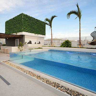 Aupool attrezzature per piscine in fibra di vetro piscina controcorrente piscina per piscine trasparenti