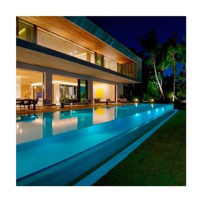 Acrilica costruzione Aupool Outdoor infinitivo piscina controcorrente con finestra chiara
