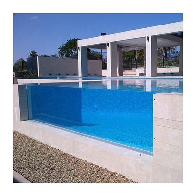 Hotel Custom Acrylic Glass Panel Piscina in fibra di vetro con 100% Virgin PMMA Aupool