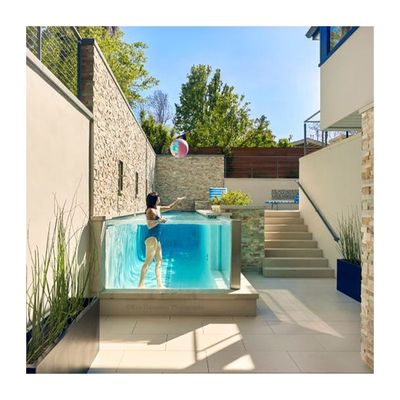 Trasforma la tua area piscina con AUPOOL pannelli acrilici piscina e piscina sopra terra