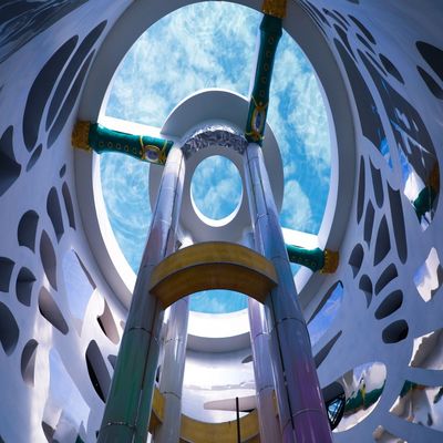 Aupool Acrylic Suspended Transparent Glass Swimming Pool Design con pannello acrilico PMMA