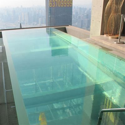 Piscine per famiglie durevoli AUPOOL Piscine da bagno in acrilico trasparente di design moderno