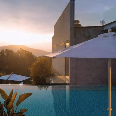 Piscina di plastica trasparente Piscina di vetro acrilica spessa Piscina con pompa d'aria