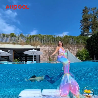 Piscine Piscina all' aperto Vetro spessore Carta di plastica trasparente Acrilico Piscina
