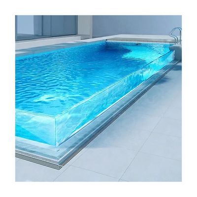 Piscina esterna in fibra di vetro Densità 1,19-1,20 kg/cm3 Alta trasmissione della luce 93%