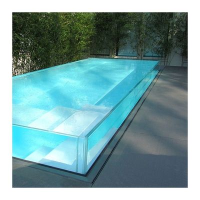 Piscina esterna in fibra di vetro Densità 1,19-1,20 kg/cm3 Alta trasmissione della luce 93%